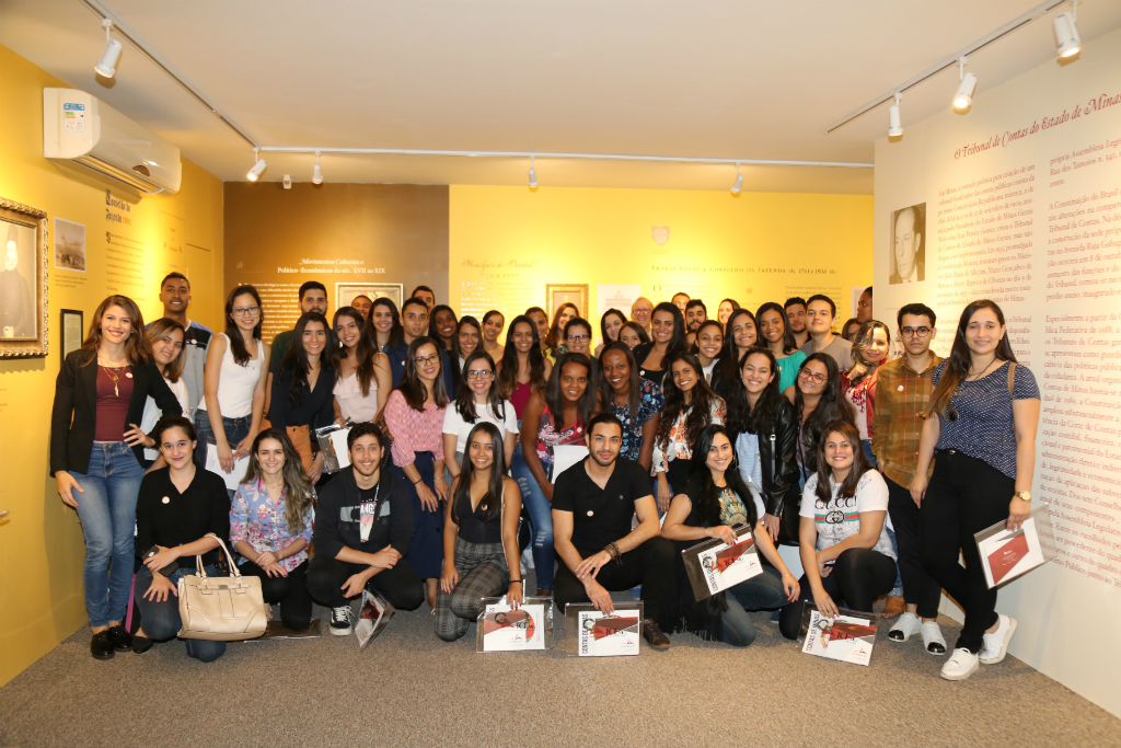 Alunos do curso de Ciências Contábeis da Unileste de Coronel Fabriciano ( foto: Luiz Gustavo Ribeiro)