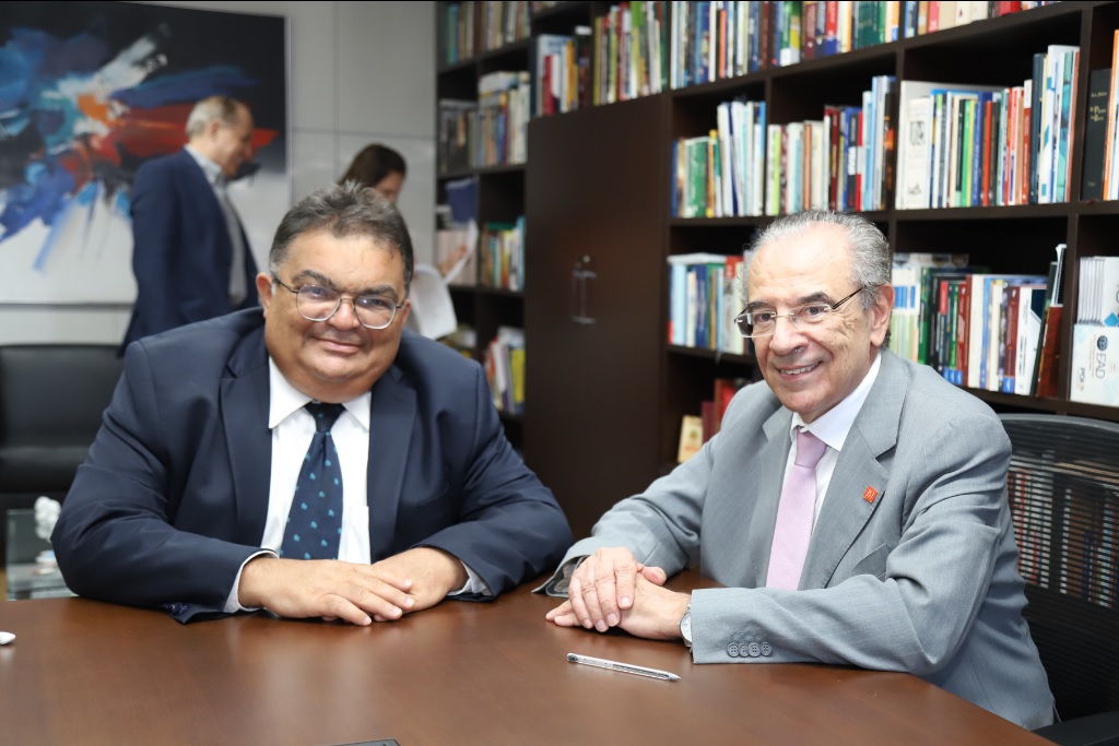 Al. Flávio Augusto Viana Rocha e conselheiro Sebastião Helvecio