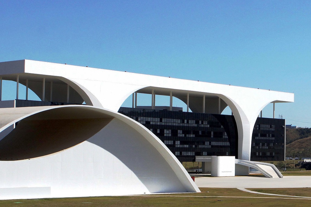 Palácio Tiradentes, na Cidade Administrativa, local em que o atual Governo despacha