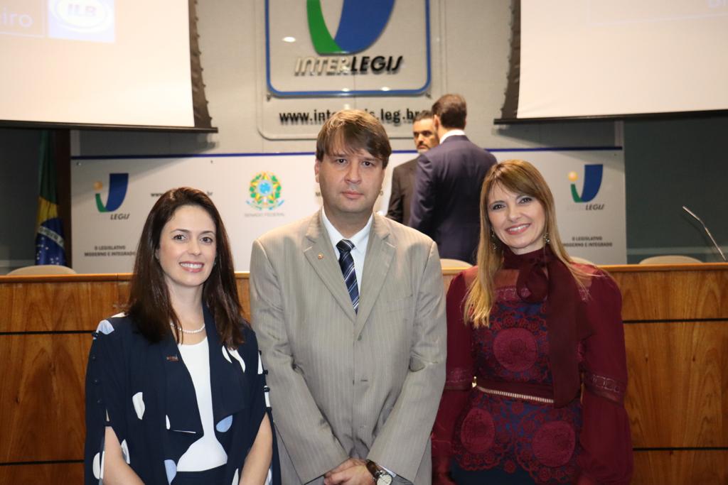 Os procuradores do MPC Cristina Andrade Melo, Marcilio Barenco e Elke Andrade Soares de Moura (Foto: divulgação)