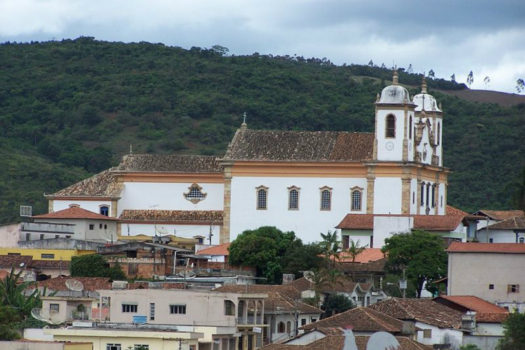 Vista de Caeté - marcada para reutilização no Google