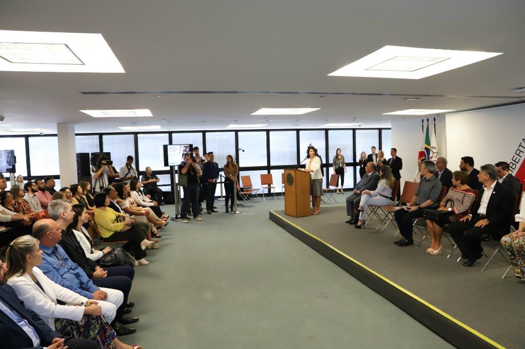 O programa foi lançado na Cidade Administrativa (Foto: Thiago Rios Gomes) 