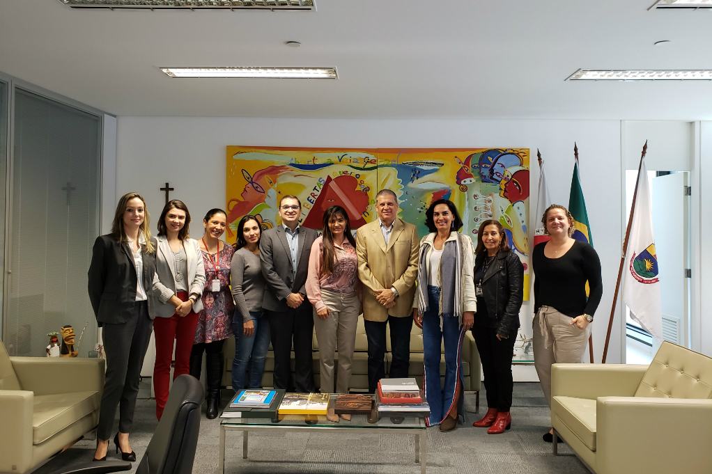 Equipe da Caop e da Secretaria de Turismo do Estado