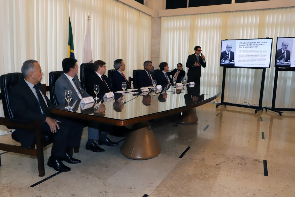A reunião aconteceu no Salão Nobre da ALMG (Foto: Thiago Rios Gomes)