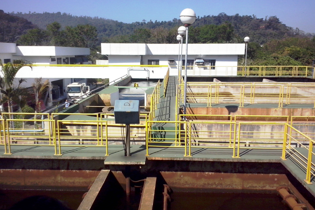 Estação de Tratamento de Água - imagem ilustrativa