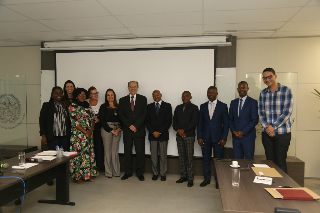 Delegação do Tribunal Administrativo de Moçambique se despede do TCEMG