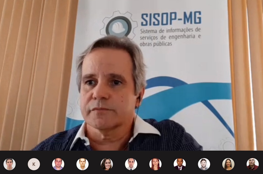 O gerente do projeto Sandro Miguez