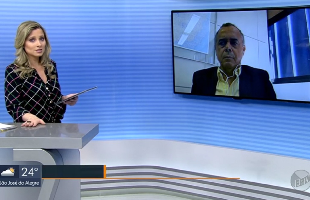 Marconi Braga participou de entrevista online no EPTV 1ª edição