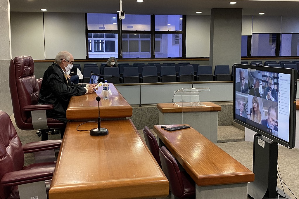 Sessão virtual do Tribunal Pleno