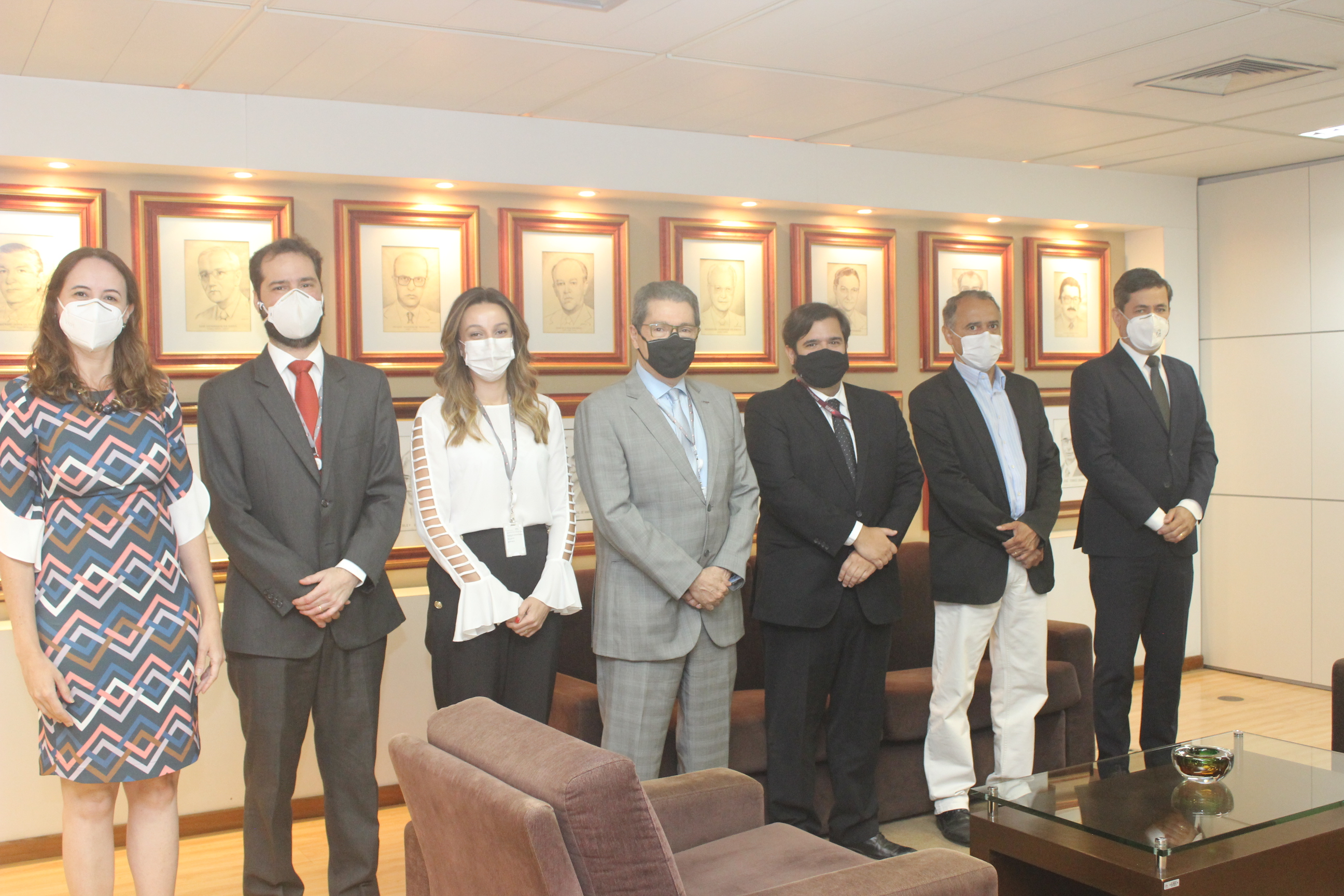 Eduardo Chaves, Marconi Braga, Fábio Amaral, Calos Alberto Pavan, Ana Carolina Lanna. Pedro Henrique Azevedo e  Simone Reis