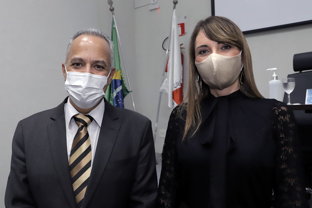 O vice-presidente (esq) e a procuradora (dir)