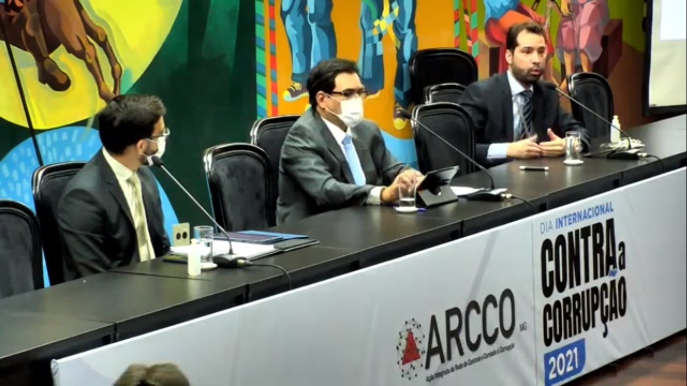 Eduardo Franco Neto (AGE-MG); Leonardo Ferraz (PBH); Pedro Henrique Magalhães (TCEMG)