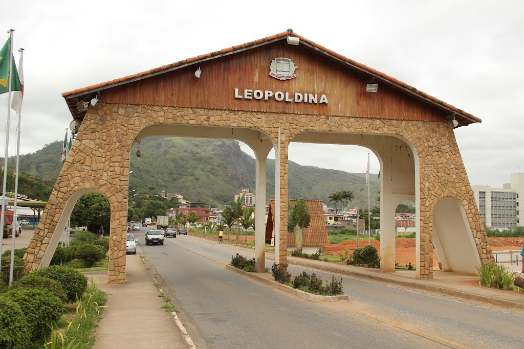 (Imagem do município de Leopoldina, retirada da internet e liberada para uso)