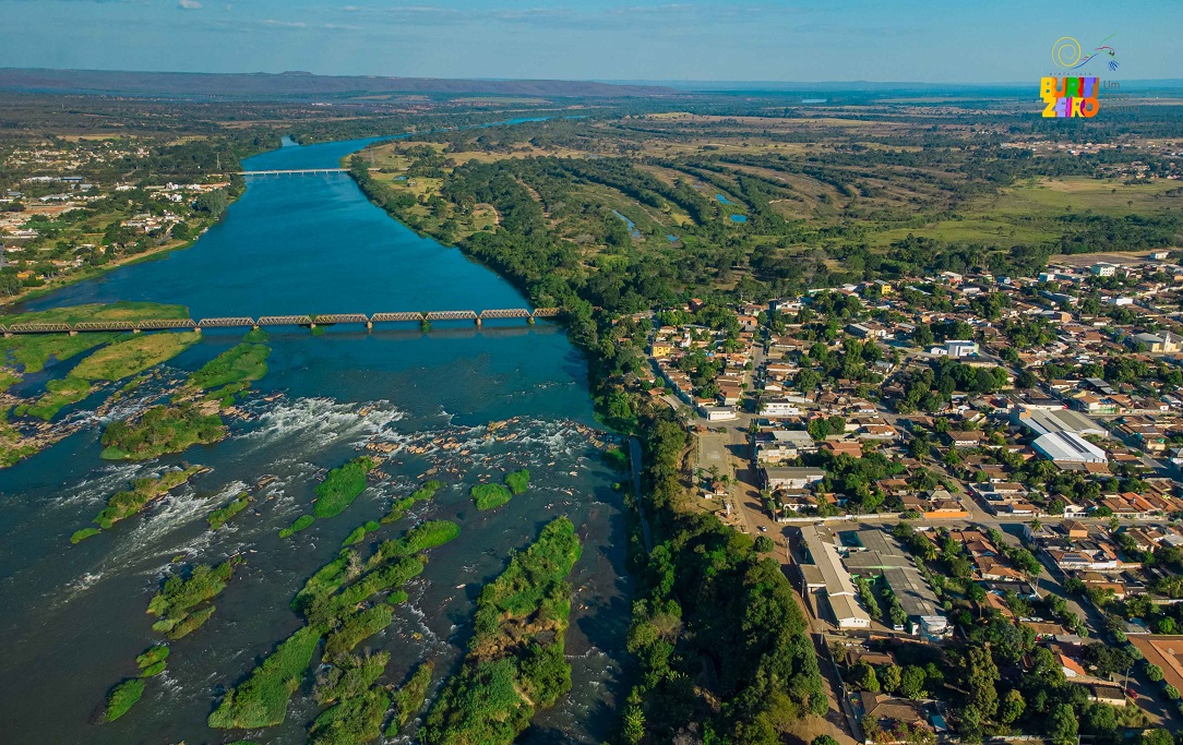 Cidade de Buritizeiro/MG, ao Norte de Minas Gerais (imagem ilustrativa retirada da internet)