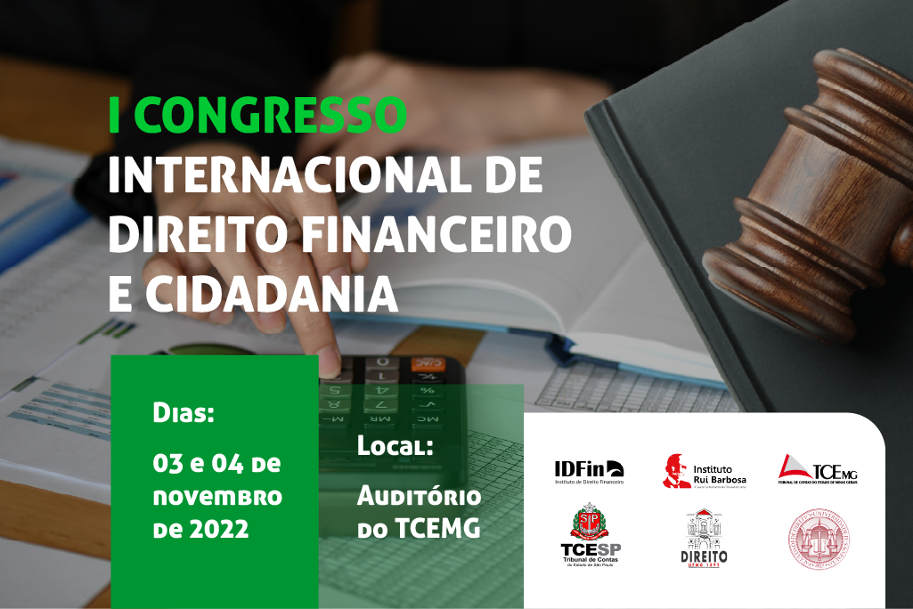 Participe do I Congresso Internacional de Direito Financeiro e