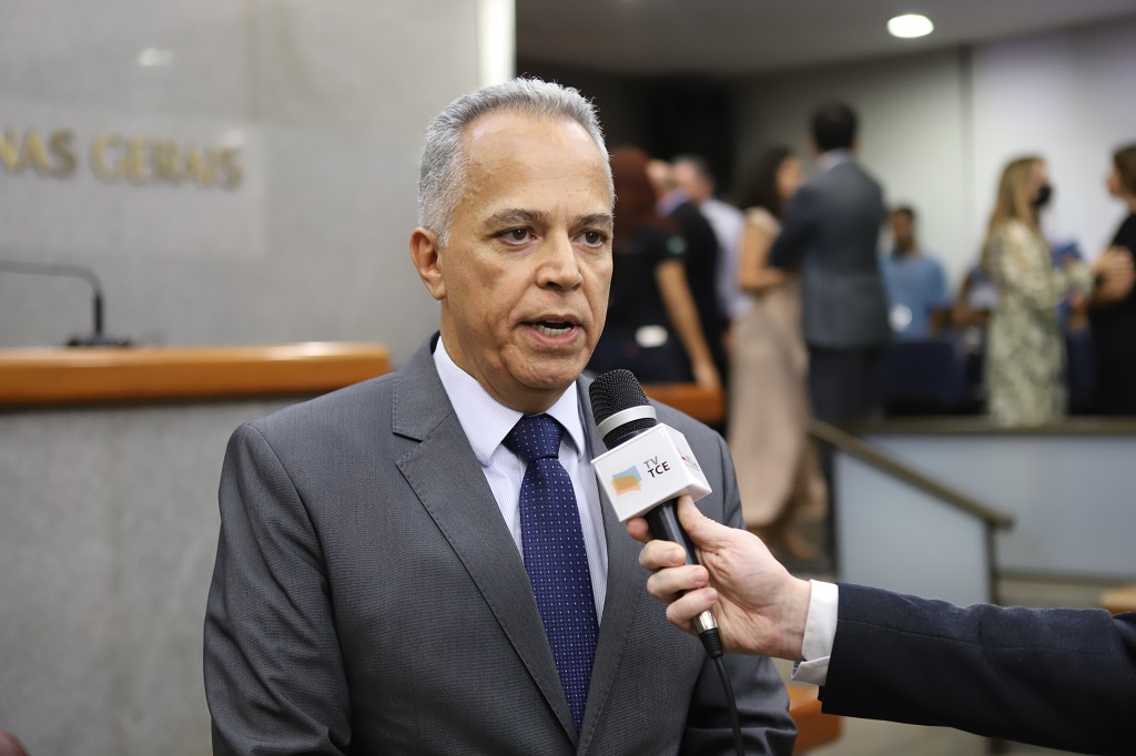 Gilberto Diniz foi eleito presidente do TCEMG no fim de 2022 - foto: Felipe Jácome