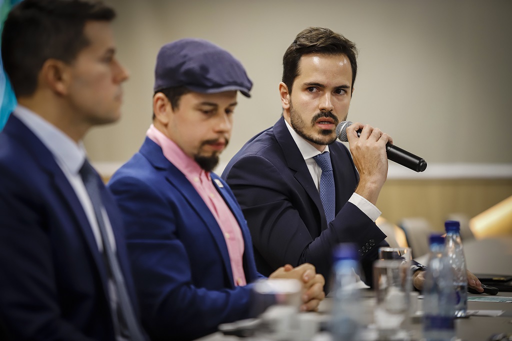 Analista do TCEMG em palestra no TCE-MT - foto: arquivo pessoal