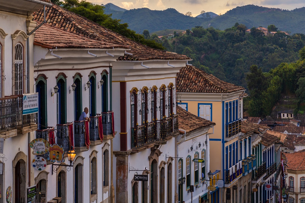 Cidade de Ouro Preto, berço do Barroco mineiro (foto ilustrativa retirada da internet)