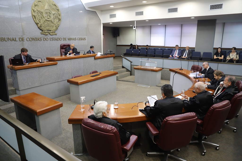 Sessão Extraordinária do Tribunal Pleno desta quarta-feira (22/05) - foto: Daniele Fernandes/TCEMG