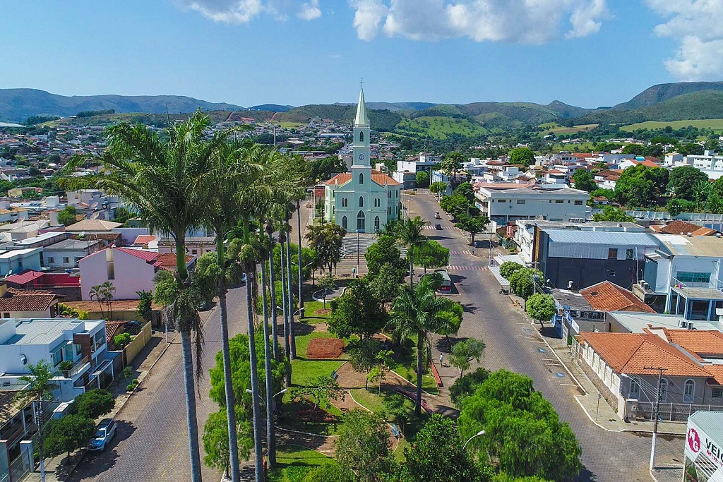 Cidade de Piumhi, na região Oeste mineira (imagem ilustrativa retirada da internet)