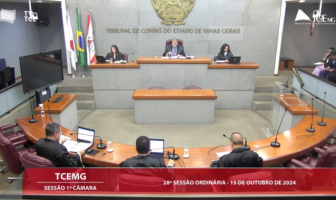 Sessão da Primeira Câmara de 15/10/24 - imagem: TVTCE