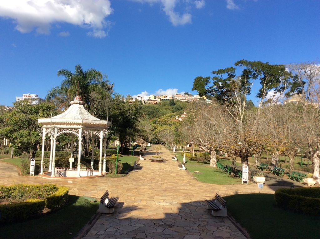 Parque das Águas em Caxambu, no Sul de Minas. Imagem ilustrativa, de uso livre, retirada da internet