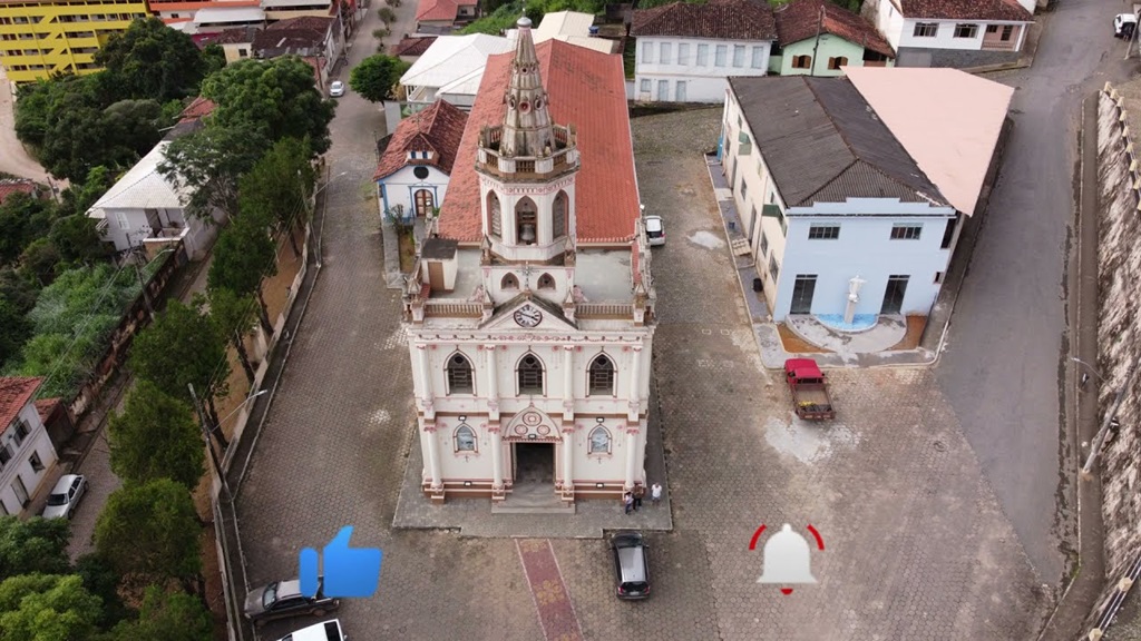 Cidade de Dom Silvério, na região da Zona da Mata Mineira 