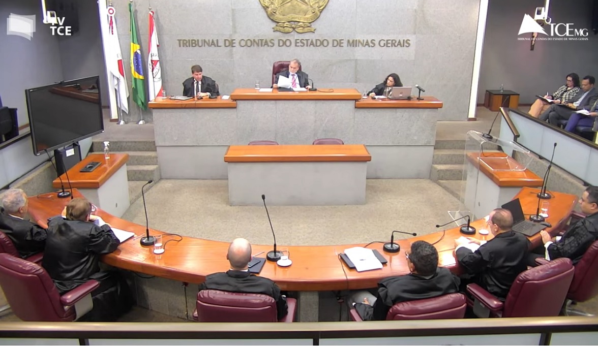 Sessão do Tribunal Pleno desta quarta-feira (11/06) - Imagem TV TCE