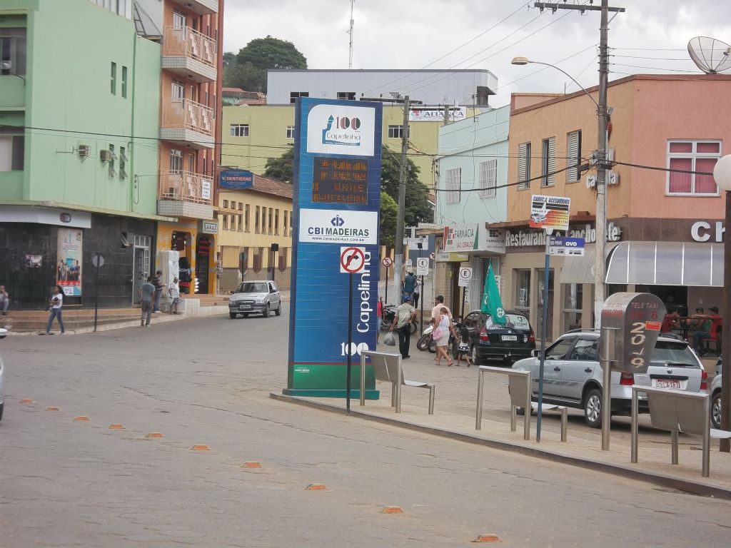 Centro de Capelinha, no Norte de Minas.