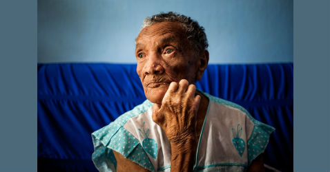"A face mais triste da corrupção na política". Foto: Marcelo Londoño