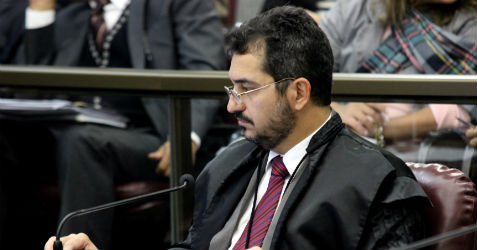 O conselheiro relator, Cláudio Couto Terrão (Foto: Karina Camargos Coutinho)