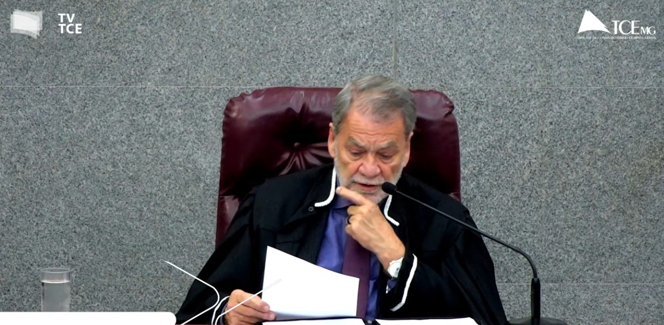 Presidente Durval Ângelo destacou que o TCEMG tem a responsabilidade de se antecipar às tragédias - imagem: print de tela/sessão plenária do TCEMG