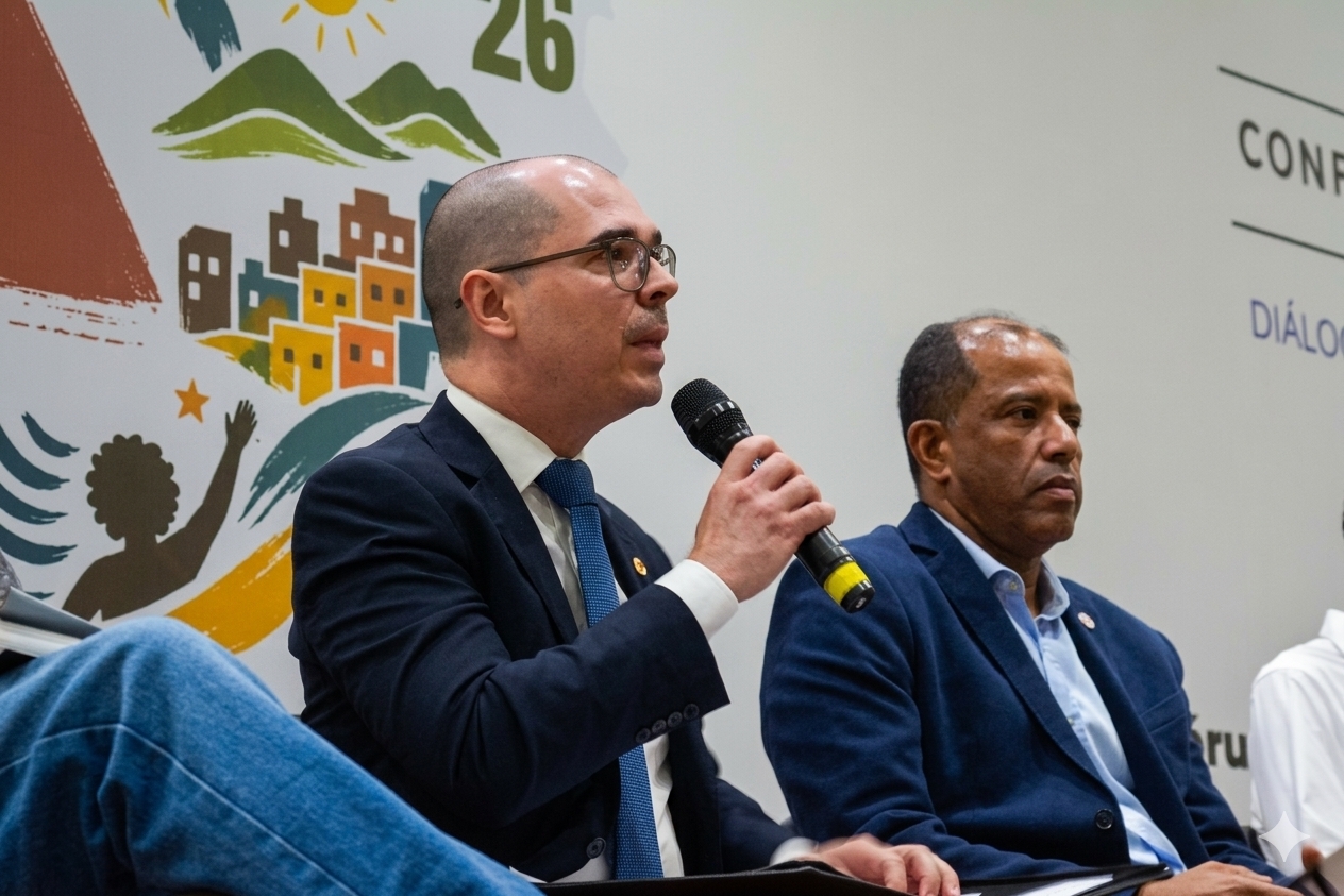 Telmo Passareli destacou a relev&acirc;ncia da diversidade e da atua&ccedil;&atilde;o de todos os atores envolvidos para garantir os direitos &agrave; educa&ccedil;&atilde;o assegurados pela Constitui&ccedil;&atilde;o - Foto: Marc&iacute;lio Lana/TCEMG
