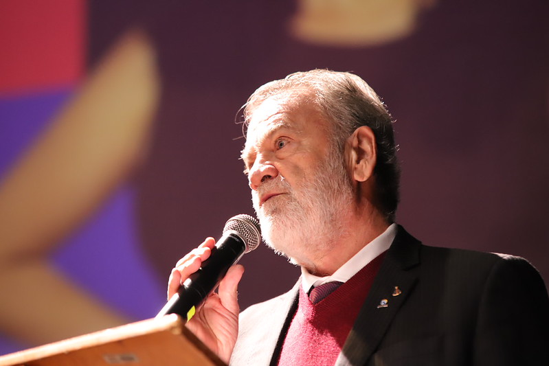 O presidente do TCEMG reiterou o compromisso da Corte de Contas mineira com a fiscaliza&ccedil;&atilde;o da minera&ccedil;&atilde;o - foto: Vin&iacute;cius Dias/TCEMG