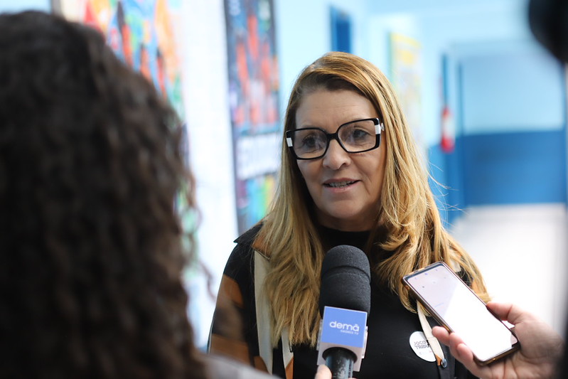 Para a diretora da George Chalmers, atividades pr&aacute;ticas s&atilde;o fundamentais para a forma&ccedil;&atilde;o integral dos estudantes - foto: Vin&iacute;cius Dias/TCEMG
