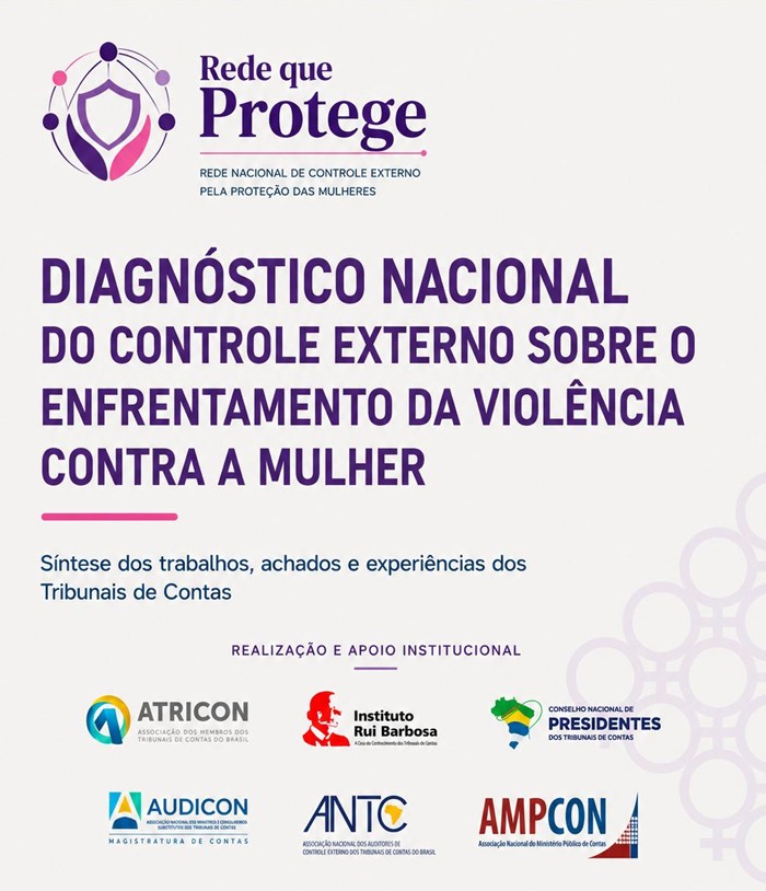 Relatório é a primeira de outras ações do Sistema de Tribunais de Contas - imagem: print de tela