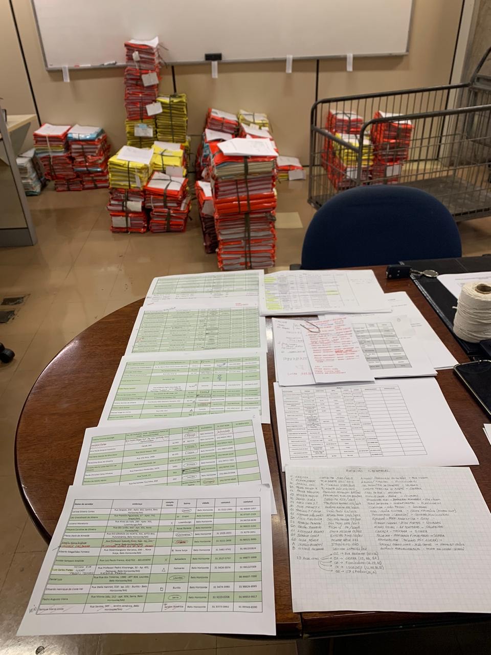 Planilhas e processos distribuídos