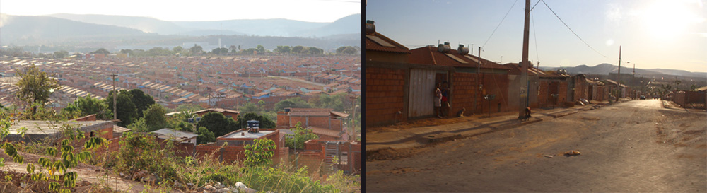 Bairro Village do Lago, onde vivem cerca de cinco mil famílias (Fotos: Alda Aquino)