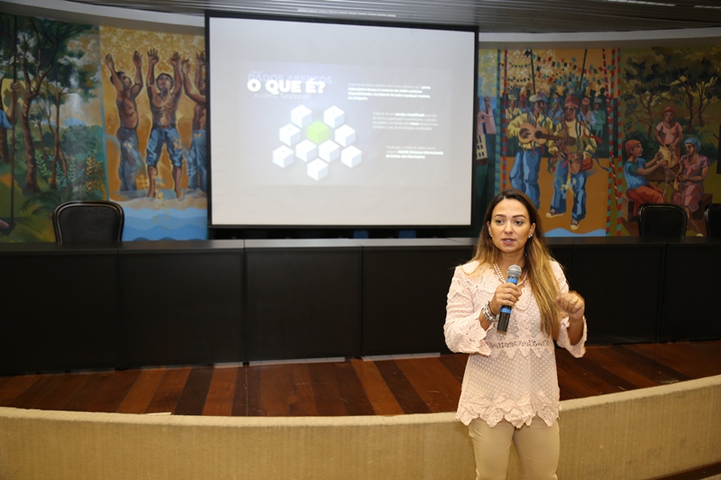 A diretora de Tecnologia da Informação, Cristiana Siqueira