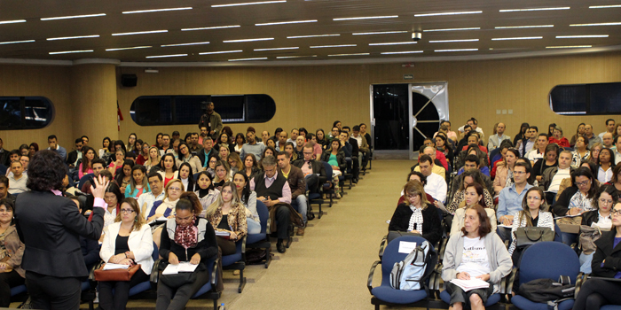 O público lotou o auditório Vivaldi Moreira (Foto: Thiago Rios Gomes)
