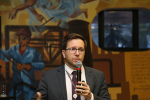 O superintendente Henrique Kleinsorge