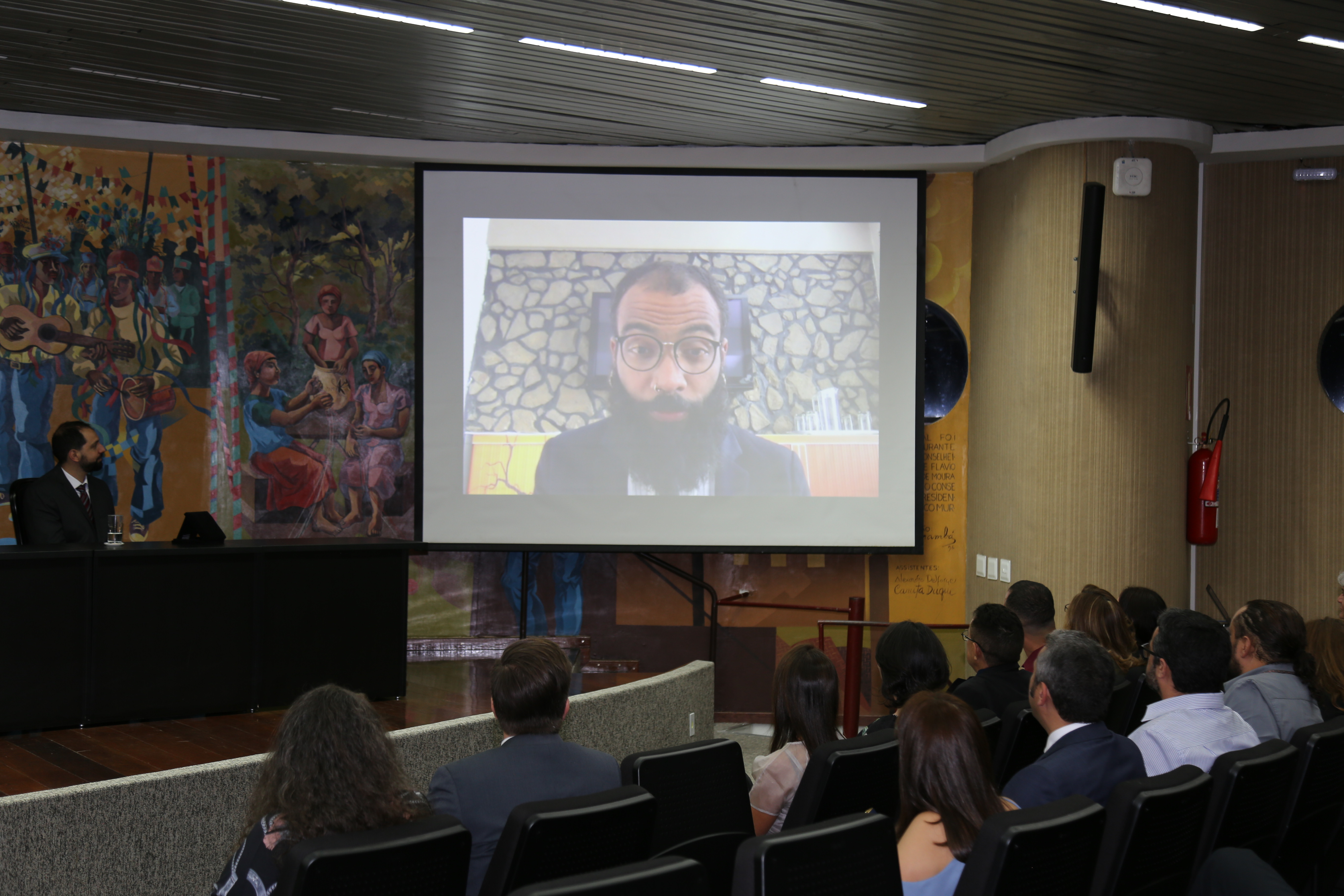 Prof. Wesley Mateus, paraninfo da turma