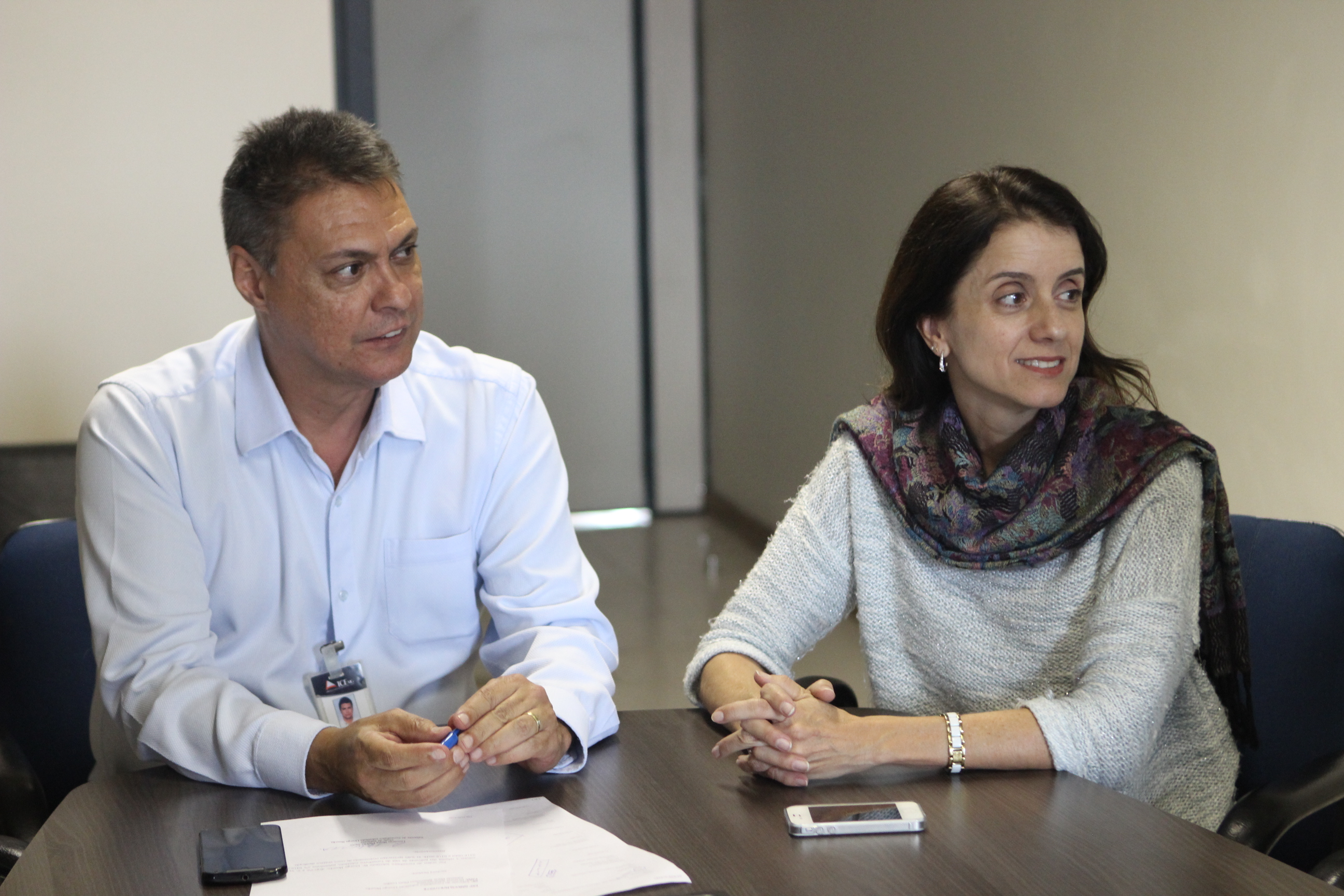 Cláudio Ferreira e Renata Amédée Péret Motta representam o TCEMG na Rede Sustenta Minas