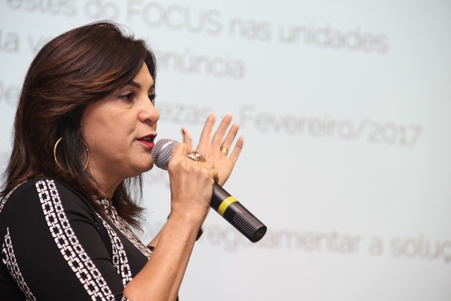 A diretora-geral, Raquel Simões, fez a apresentação do produto Focus