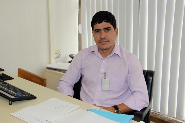 O Coordenador de Protocolo, Robson Eugênio Pires