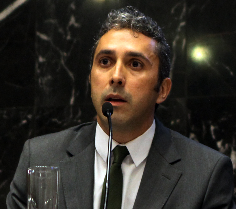 O Diretor da Secretaria Geral da Presidência do TCEMG, representou o Presidente, Sebastião Helvecio 