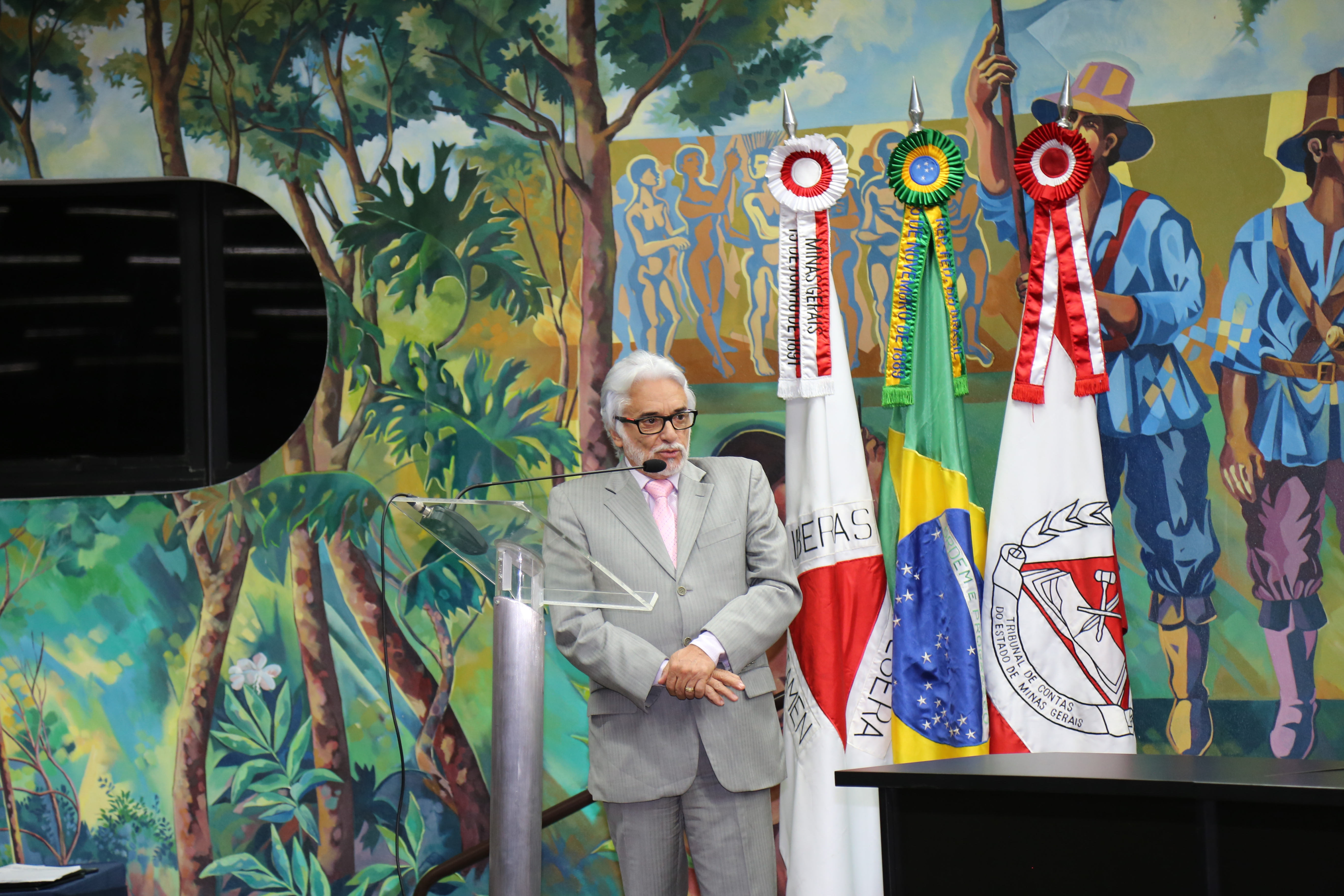 conselheiro Wanderley Ávila, representando o presidente do TCEMG