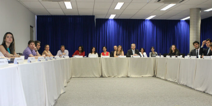 Parte da equipe de planejamento