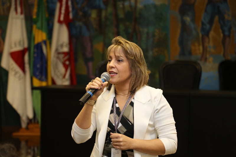 Assessora da Presidência, Naila Mourthè (Foto: Thiago Rios)