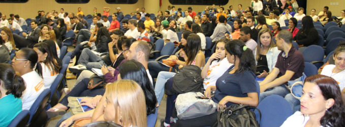 Os alunos do Pronatec predominaram no auditório do TCEMG